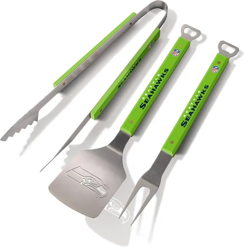 Vista 23 de YouTheFan NFL Spirit Series - Juego de barbacoa de 3 piezas