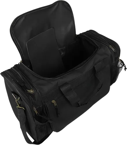 Vista 6 de DALIX - Bolsa deportiva de 20 pulgadas con bolsillos de malla y para objetos de valor, para gimnasio y viaje