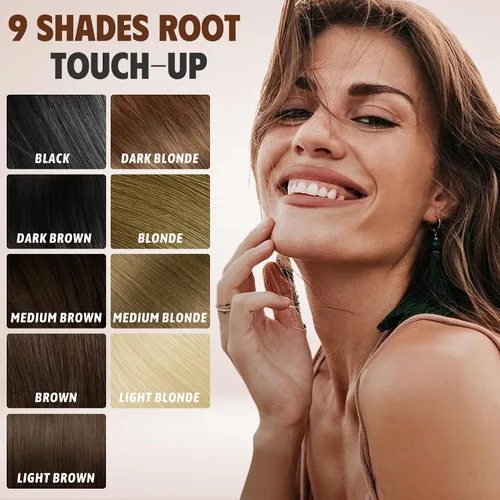 Vista 9 de Root Touch Up - Tinte en polvo para el cabello, a prueba de manchas, para mujeres y hombres, rubio