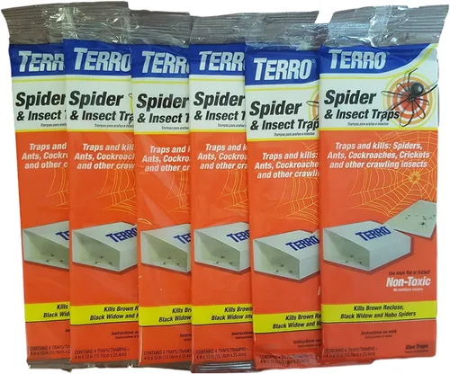 Vista 2 de Terro Trampas para arañas e insectos 24 unidades (4 unidades x 6 unidades)