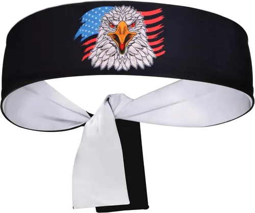 Vista 21 de Diadema reversible de guerrero, Bushido Hachimaki para karate, Halloween, sushi