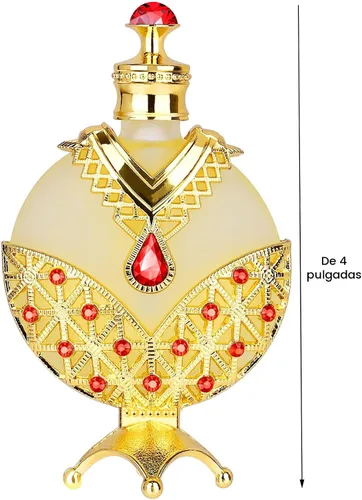 Vista 5 de Huibao Aceite de perfume concentrado árabe, perfumes árabes para mujeres, aceite de perfume árabe, aceite de perfume de larga duración (0.4 fl oz)