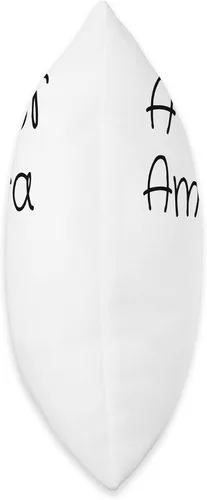Vista 2 de Name Amara Classroom Daughter Custom School Kids Personalized A is for Amara Name Student Kindergarten Girl Throw Pillow, 16x16, Multicolor