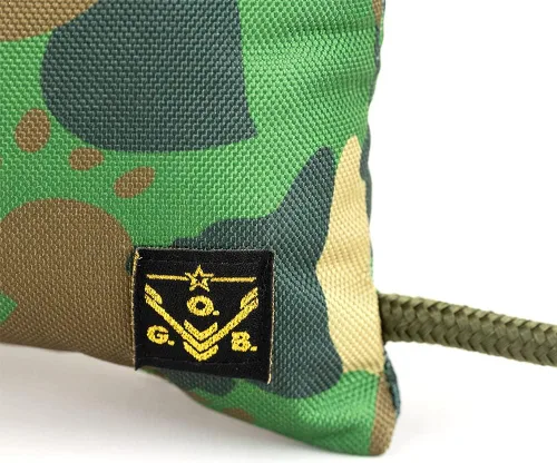 Vista 3 de O.G.B. Operation Good Boy - Almohada de juguete para perros, diseño de tres asas utilizado por entrenadores militares y deportivos, cordones