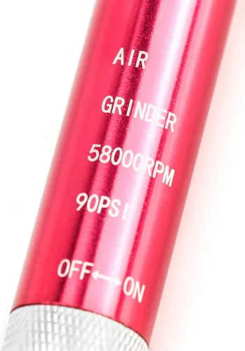 Vista 7 de QWORK Molinillo de Aire Micro, 1/8" Mini Herramienta de Pulido y Corte de Lápiz Molinillo Neumático de Troquel de Lápiz, 65000 RPM de Velocidad Libre