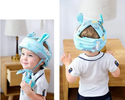 Vista 6 de Casco de seguridad para bebé, casco de seguridad para bebé, protección para niños pequeños, niños, caminar, correr, gatear