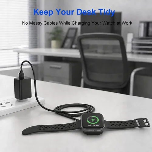 Vista 4 de Adaptador de cargador compatible con Amazfit-Active-2/Bip-6