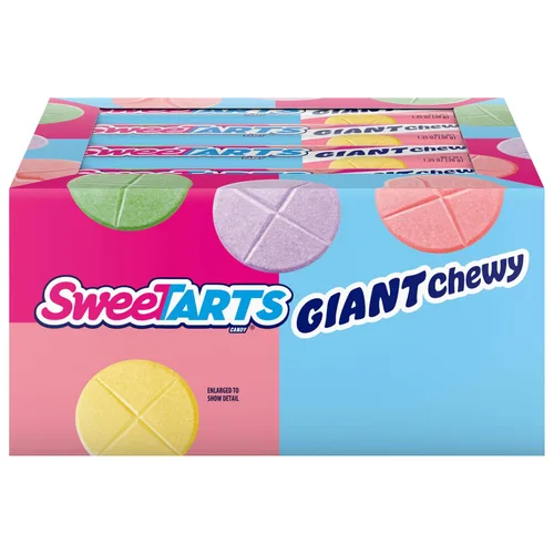 Vista 10 de SweeTARTS Mini masticable, caramelo, frutas mixtas, 1.8 onzas, 24