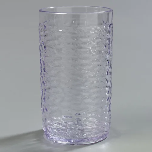Vista 9 de Carlisle FoodService Products Vaso de plástico Pebble Optic Pebble para restaurantes, catering, cocinas, plástico, 11.9 onzas, transparente