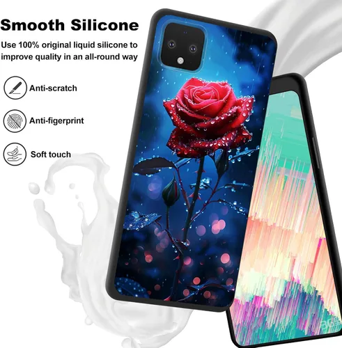 Vista 440 de Funda delgada para Google Pixel 4 XL, funda delgada de silicona de TPU suave a prueba de golpes para Google Pixel 4 XL, astronauta Galaxy
