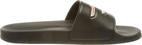Vista 6 de Diesel Sandalias deslizantes para hombre, Azul Patchwork