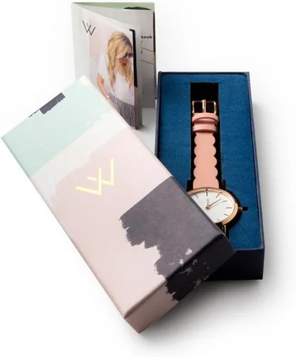 Vista 6 de Reloj con números WRISTOLOGY Olivia para mujer, para enfermeras, gran esfera, analógico, fácil de leer con segundero, correa de silicona