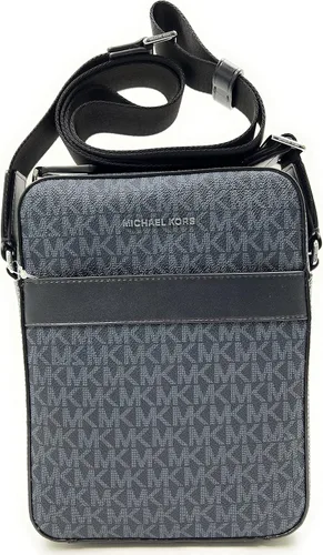 Vista 4 de Michael Kors Men's Medium Crossbody Leather Cooper Flight Bag