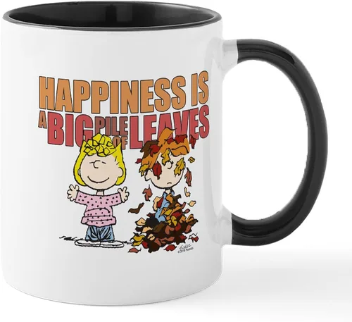 Vista 79 de CafePress Sincere Pumpkin Patch Mug Taza de café de cerámica de 11 oz (11.0 fl oz)