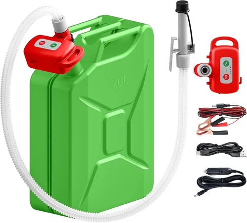 Vista 10 de Nitigo Bomba de transferencia de combustible eléctrica con sensor de parada automática, protección contra fugas, batería de litio de 72 pulgadas