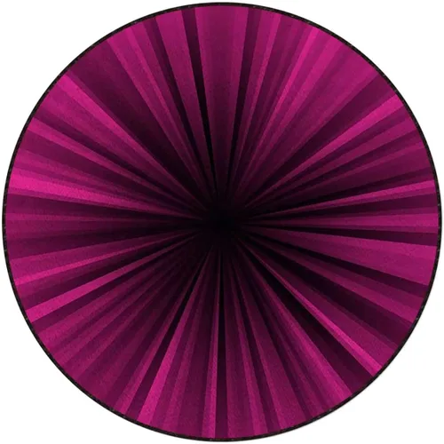 Vista 5 de Alfombra de área de color rosa intenso, antideslizante, alfombra circular lavable, alfombra de piso para baño, entrada, cocina y dormitorio, diseño