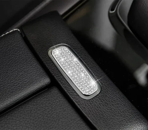 Vista 3 de Accesorios brillantes para Mercedes Benz 2019-2024 Clase A B CLA GLA GLB apliques de diamantes de imitación
