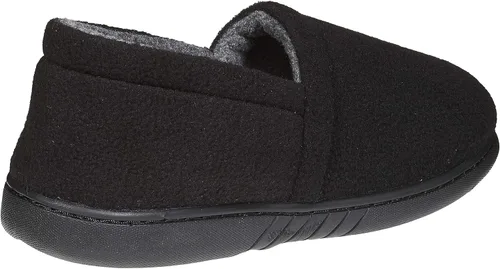 Vista 2 de Skysole - Pantuflas de forro polar para niños, suaves con talón cerrado
