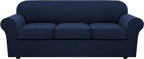 Vista 91 de H.VERSAILTEX Fundas de Sofá Elásticas para Cojines Fundas de Sofá para Muebles de Sala Fundas Protectoras