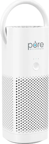 Vista 11 de Pure Enrichment - Mini purificador PureZone de aire portátil – Filtro True HEPA inalámbrico que limpia el aire y elimina el 99.97% del polvo, olores