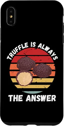 Vista 8 de iPhone 11 Pro Vintage Truffle Is Always The Answer Retro Food Lover Case