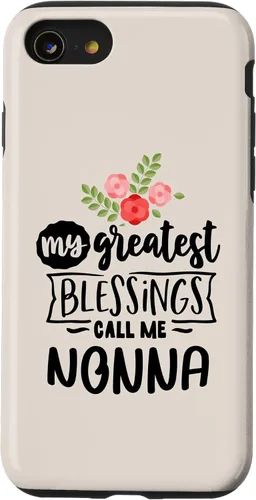 Vista 18 de My Greatest Blessings Call Me Nonna Italian Grandma Women Case for iPhone 17