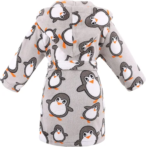 Vista 5 de Verabella Boys Girls Plush Soft Fleece Printed Hooded Cover up