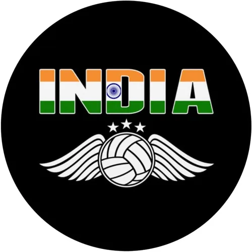 Vista 3 de India Volleyball Fans Jersey Pride Indian Flag Sport Lovers PopSockets Swappable PopGrip
