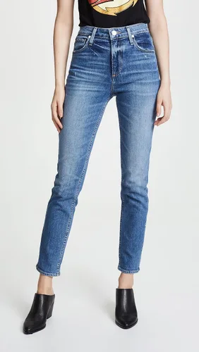 Vista 2 de PAIGE Sarah Transcend - Jeans rectos de tiro alto para mujer