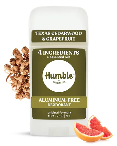 Vista 21 de Humble - Desodorante sin aluminio para mujeres y hombres, paquete variado, desodorante natural limpio y fresco en barra con aceites esenciales