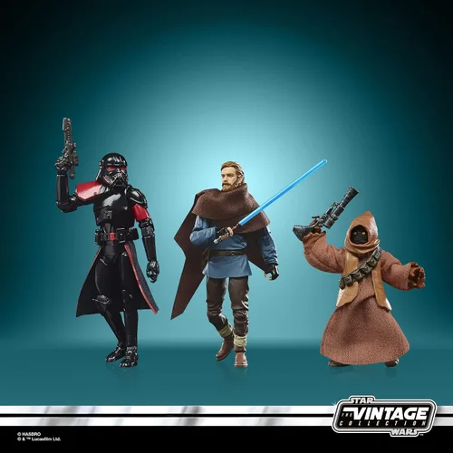 Vista 3 de STAR WARS The Vintage Collection OBI-Wan Kenobi - Multipack de juguetes, figuras de acción a escala de 3.75 pulgadas, niños de 4 años en adelante