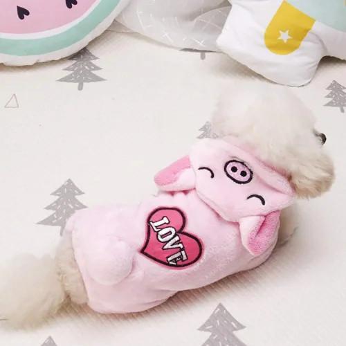 Vista 4 de Clopon - Sudadera con capucha para mascotas