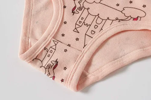 Vista 6 de Winging Day Ropa interior suave de algodón puro para niña