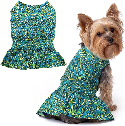 Vista 129 de Parisian Pet Chambray - Vestido para perro - Ligero sin mangas para perro, niña, talla XS Chambray en general