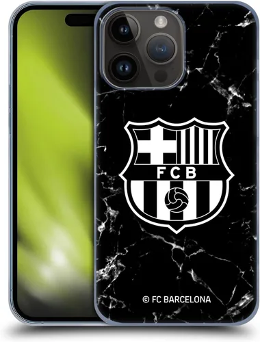 Vista 9 de Head Case Designs Funda rígida con licencia oficial del FC Barcelona Barca Crest y compatible con Apple iPhone 15 Pro Max