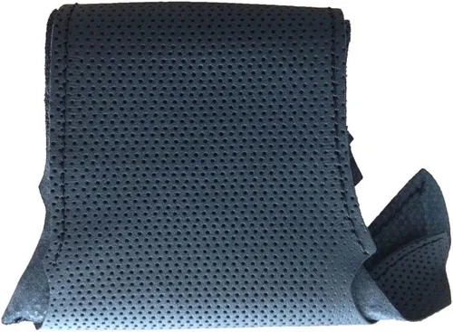 Vista 3 de Eiseng Funda de volante de cuero genuino para Mazda 3 2017 2018 / Mazda CX-5 Mazda 6 2017-2021 / CX-9 2016-2021 / CX-3 2019-2021 / Accesorios