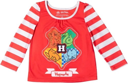 Vista 4 de Harry Potter Conjunto de pijama de 3 piezas camisa y pantalones de camisón