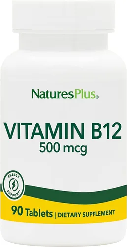 Vista 10 de NaturesPlus Vitamina B12 1000 mcg - 90 tabletas - Apoyo energético y de salud inmunológica - Sin gluten, vegetariano - 90 porciones