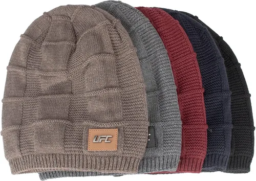 Vista 9 de Tillonetiy Mens Beanie Hat Winter Hat - Casual Knit Skull Hat Warm Thick Fleece Socks Hat Womens Beanie Hat
