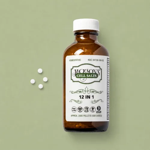 Vista 7 de Jackson's Combinación de sal celular 12 en 1, certificado vegano, sin lactosa, las 12 sales de tejido en 6 veces de potencia, fabricado