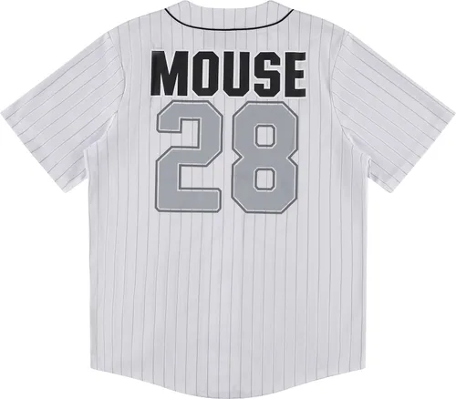 Vista 2 de Disney Mickey Mouse - Camiseta de manga corta con botones para hombre #28