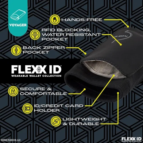 Vista 3 de Cartera de brazalete con bloqueo, Negro -, Contemporáneo
