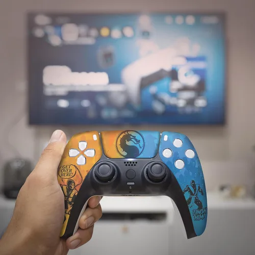 Vista 35 de Battman Custom PS-5 Controller Wireless compatible with Play-Station 5 Console by BCB Controllers Proudly Customized in USA with Permanent