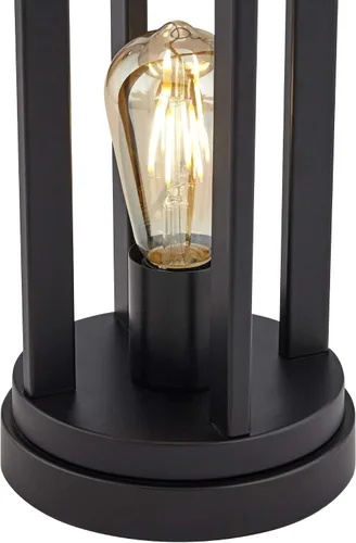 Vista 8 de Marcel 24 1/4" alta lámpara de mesa USB Juego de 2 luces LED de noche negro moderno