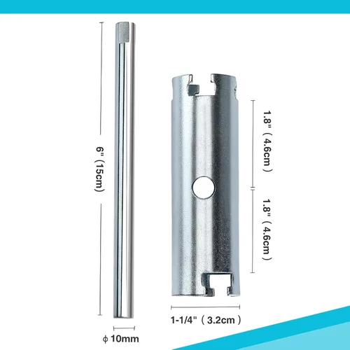 Vista 3 de DURATECH Llave coladora de cesta, 1/2" y 3/8