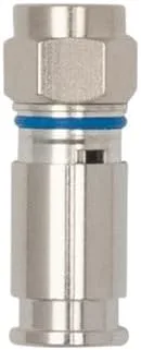 Vista 4 de Klein Tools VDV812-623 Conectores de compresión F resistentes a la intemperie, aprobación de proveedores de satélite y juntas tóricas dobles