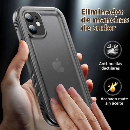 Vista 6 de Cozycase Compatible con funda impermeable para iPhone 11, protector de pantalla incorporado, cubierta de parachoques resistente de cuerpo completo
