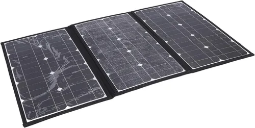 Vista 7 de Generic 200W Flexible Foldable Solar Panel Charger for RV Car Boat, Water Portable Solar Panel for Outdoor Activities