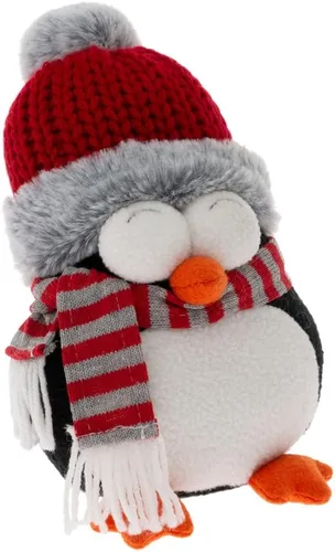 Vista 16 de Boston International Figura decorativa de mesa navideña de invierno, juego de 2, cardenal de Navidad