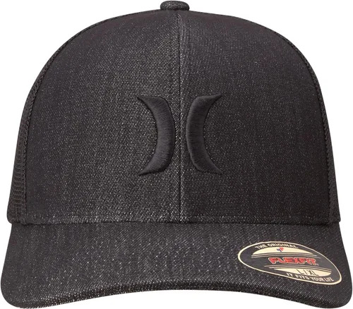 Vista 5 de Hurley Gorra de béisbol Icon Textures Flexfit para hombre